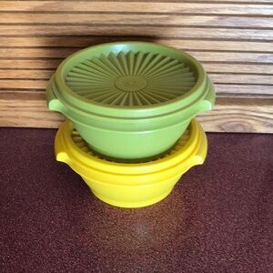 Vintage Tupperware Harvest Bowls